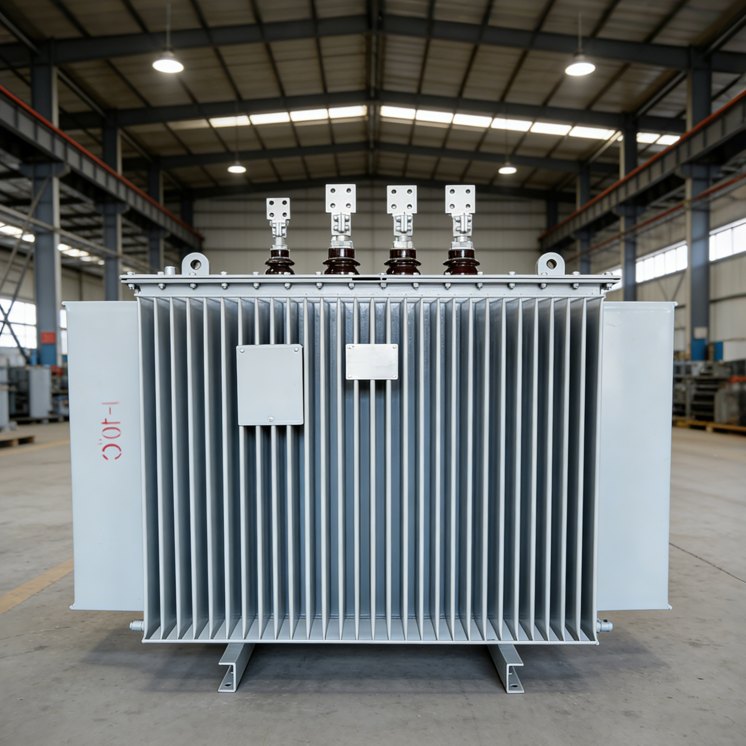 Oil immersed transformer detail