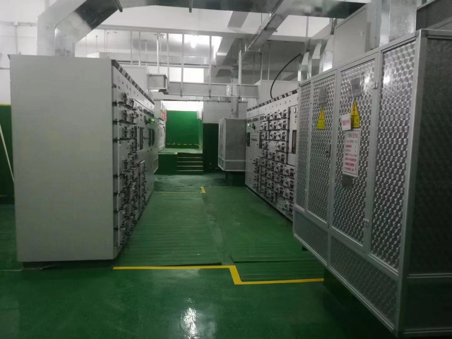 GOANEN electrical room corridor